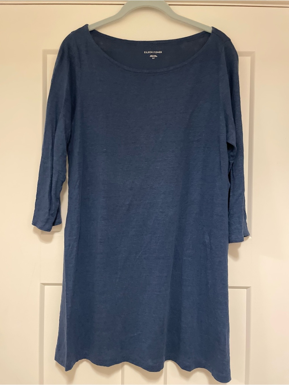 EILEEN FISHER Blue Shift Dress